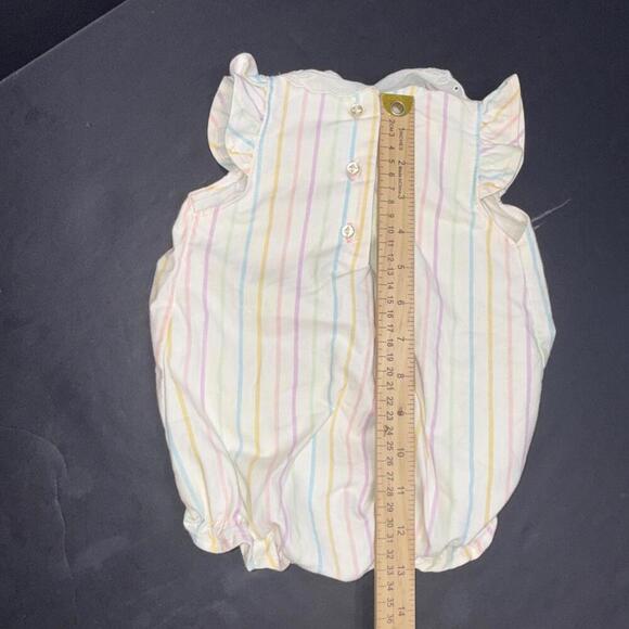 Vintage Health-Tex Baby Bubble Retro Vibrant Colors Striped 9 Months Health Tex - Picture 13 of 15